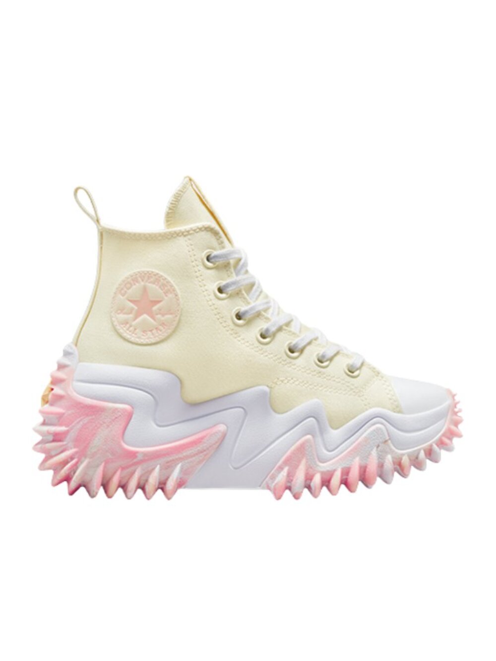 Converse Run Star High Top Motion Cx Marbled Limited Edition - Yellow, Size 10